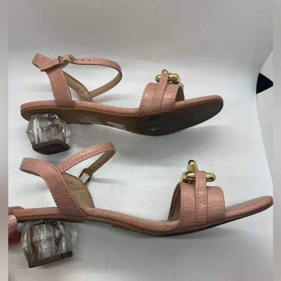 London Rag Women's Pink Ankle Strap Sandals size 9 - Picture 6 of 15